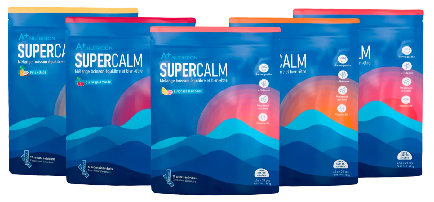 Les 5 saveurs SuperCalm