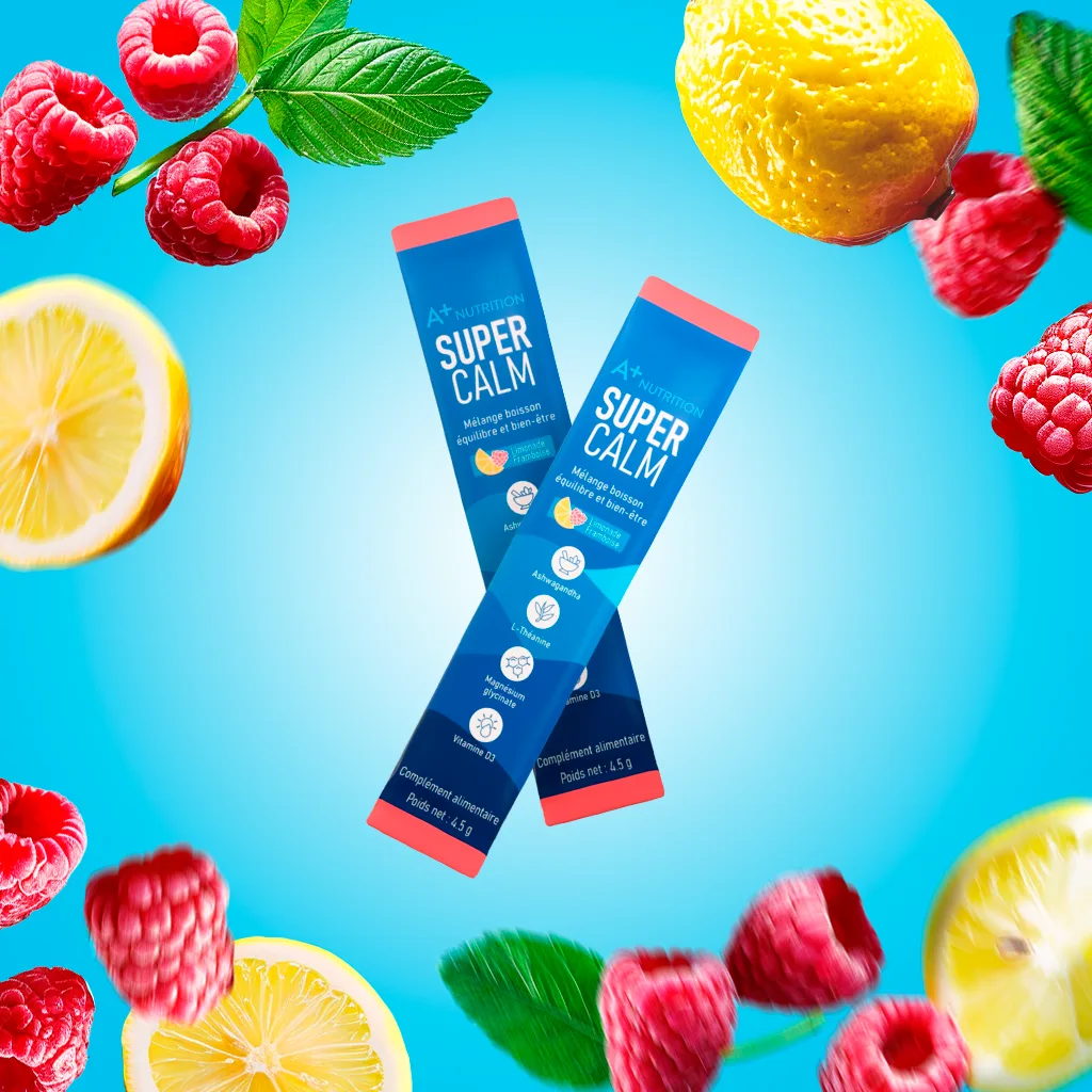 Sticks SuperCalm et fruits